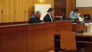 Imagine din sala de judecată de la Valladolid