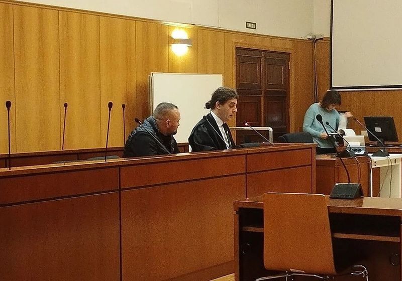 Imagine din sala de judecată de la Valladolid