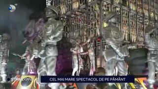 VIDEO Rio de Janeiro strălucește din nou la Carnavalul Samba Drum. O explozie de culoare, ritm și tradiție