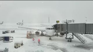 VIDEO Haos pe aeroporturile din București din cauza viscolului: zboruri anulate și &icirc;nt&acirc;rzieri masive