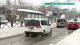 VIDEO &Icirc;n plin viscol, taxiurile sunt la preț de avion
