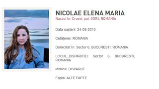 Alertă dispariție &icirc;n București! O fată de 12 ani, de negăsit. A fost emis RO-ALERT