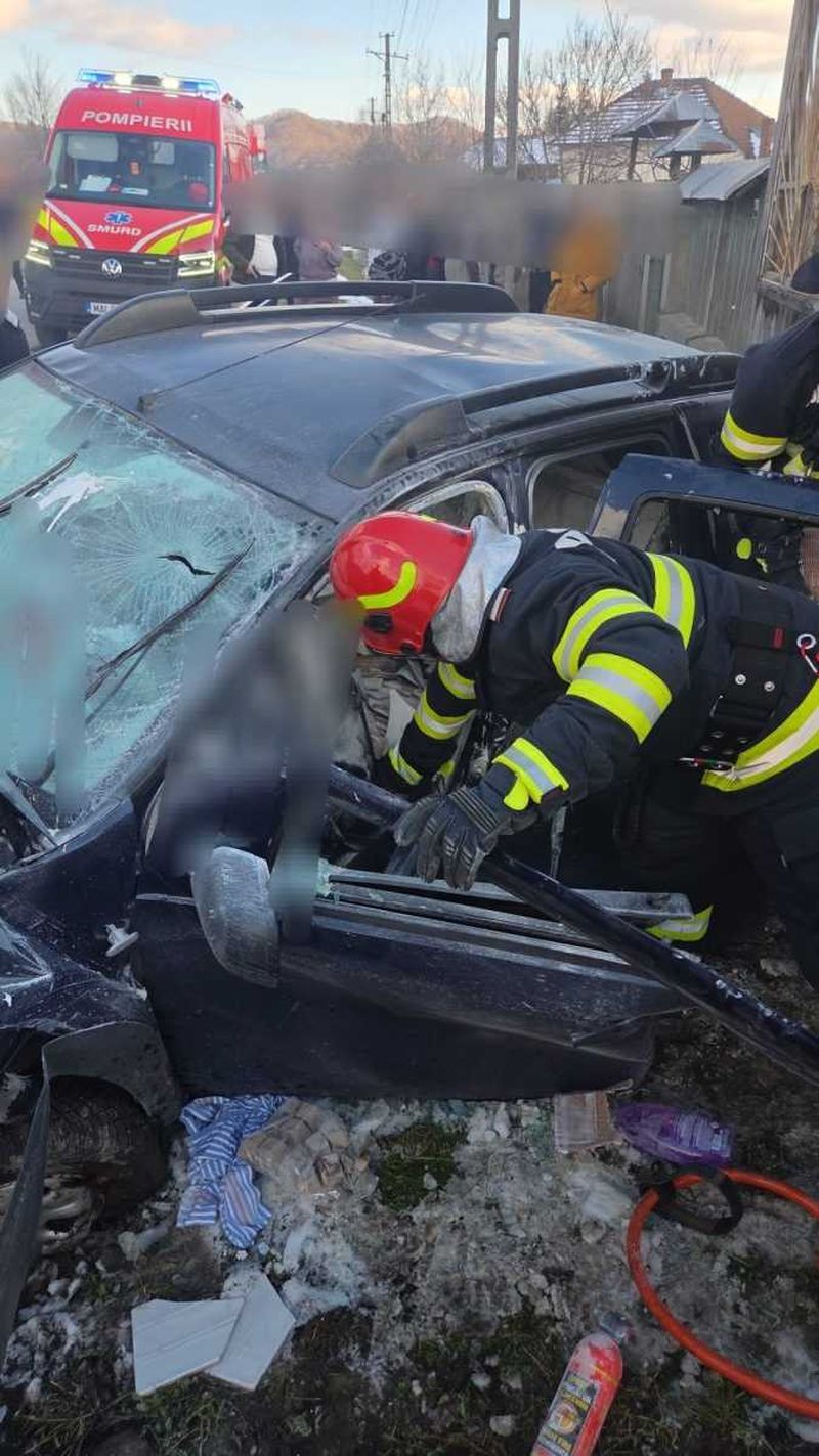 barbat mort, accident grav arges 