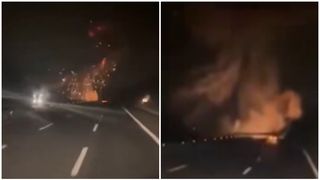 Un F-16 al Forțelor Aeriene Turce s-a prăbușit l&acirc;ngă o autostradă. Pilotul a murit 