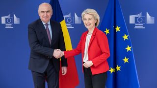 Premierul Ilie Bolojan, &icirc;nt&acirc;lnire cu șefa Comisiei Europene, Ursula von der Leyen, la Bruxelles