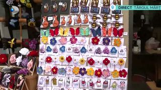 VIDEO T&acirc;rgul mărțișorului din București! 200 de meșteri și-au adus creațiile la Muzeul Țăranului Rom&acirc;n