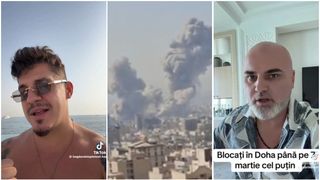 Rom&acirc;nii sunt blocați &icirc;n Orientul Mijlociu! Bogdan de la Ploiești și Gabriel Cesa au explicat situația din orașele &icirc;n care se află &icirc;n vacanță: "S-au auzit bubuituri, alarme"