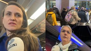 VIDEO Peste 300 de rom&acirc;ni au ajuns &icirc;n Rom&acirc;nia din Orientul Mijlociu. Oamenii acuză statul că nu i-a ajutat să scape mai repede din calea războiului: &rdquo;Au trecut bombe pe la hotelul nostru&rdquo;