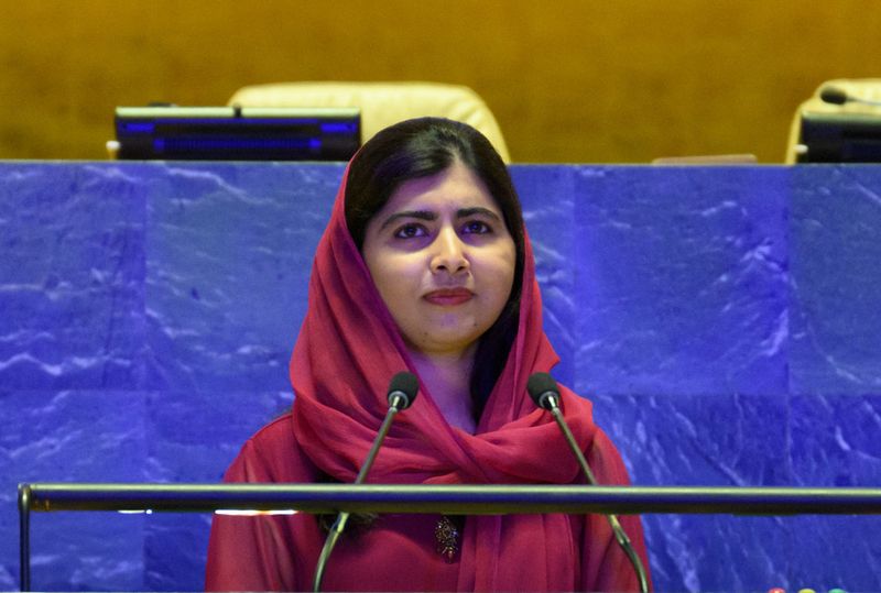 Malala Yousafzai, mesagerul Națiunilor Unite pentru Pace și laureată a Premiului Nobel pentru Pace