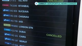 VIDEO Zboruri anulate din cauza războiului din Orientul Mijlociu
