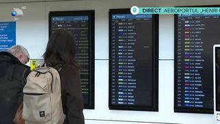 VIDEO Zeci de zboruri anulate, mii de vacanțe pierdute