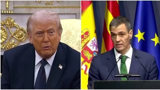 VIDEO Trump amenință Spania &bdquo;&Icirc;ntrerupem toate acordurile&rdquo;. Premierul Pedro Sanchez ripostează: &bdquo;Ne-au t&acirc;r&acirc;t &icirc;n război&rdquo;