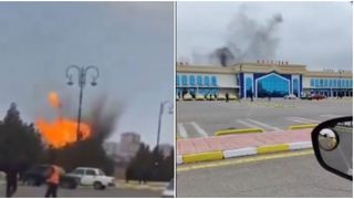 Explozii &icirc;n Azerbaidjan! Mai multe rachete și drone, lansate din Iran, au căzut l&acirc;ngă un aeroport