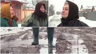Sinistrați &icirc;n marea de noroaie