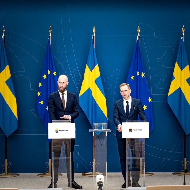 Carl-Oskar Bohlin (stânga foto)