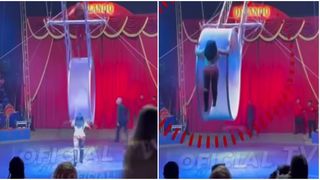 VIDEO Accident grav la circ! O acrobată a căzut, &icirc;n timpul spectacolului, de la aproape 4 metri &icirc;nălțime