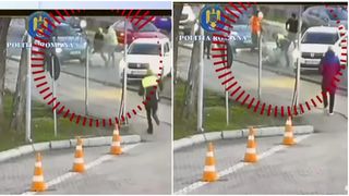 VIDEO Bătaie &icirc;n plină stradă, &icirc;n Ploiești, &icirc;ntre doi minori și un șofer de ride-sharing. De la ce a pornit scandalul