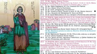 Ce sărbătoare este &icirc;n Calendarul ortodox pe 16 martie 2026?