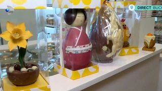 VIDEO T&acirc;rgul de ciocolată din București. Figurinele tematice de Paște și pralinele sunt atracțiile evenimentului