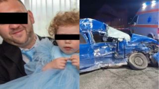Ei sunt tatăl și fiica morți &icirc;n accidentul din Cluj. Filmul tragediei petrecute chiar &icirc;n fața casei