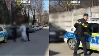 VIDEO Doi soți au luat bani de la un bărbat, apoi au plătit de șapte ori suma &icirc;mprumutată. Individul a fost reținut de poliție