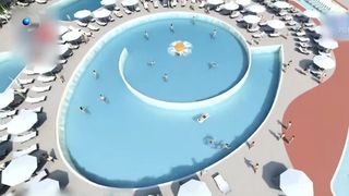 VIDEO &bdquo;Este unic&rdquo;. Premieră la Aquapark: bazin cu apă sărată de izvor