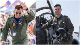 Octavian, pilotul care a pierit &icirc;n timp ce &icirc;ncerca să salveze un c&acirc;ine, condus pe ultimul drum cu onoruri militare. Colegii bărbatului, gest emoționant