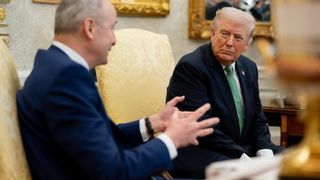 Donald Trump, alături de premierul din Irlanda