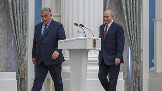 Viktor Orban, alături de Vladimir Putin