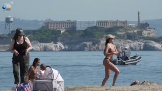 VIDEO Vreme de vară &icirc;n California! Au fost &icirc;nregistrate temperaturi record de peste 32 de grade &icirc;n luna martie