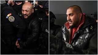 VIDEO Dani Mocanu și fratele său, aduși &icirc;n Rom&acirc;nia din Italia sub escortă! Ultimul mesaj transmis de manelist: &bdquo;Dacă vedeți acest videoclip &icirc;nseamnă că deja m-au arestat&rdquo;