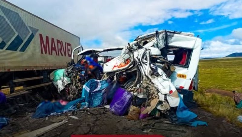 Tragedie pe o șosea din Peru