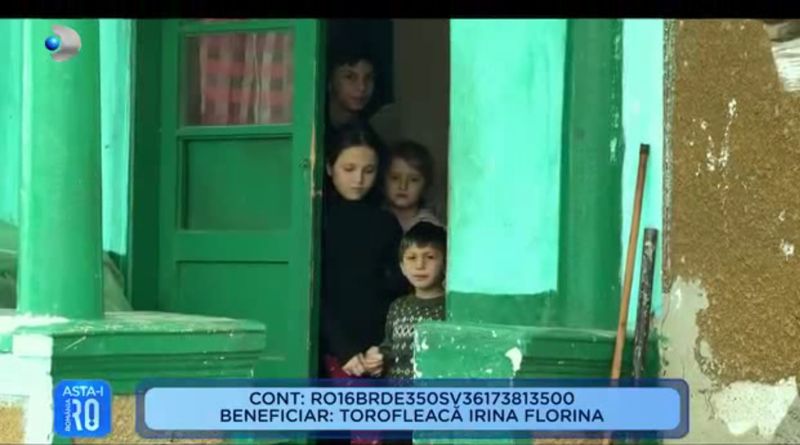 Contul în care se poate dona pentru a ajuta această familie