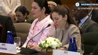 VIDEO Mirabela Grădinaru, discurs la Washington