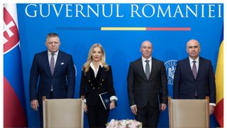 Robert Fico, primit la Palatul Victoria de Ilie Bolojan