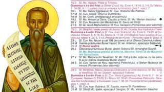 Ce sărbătoare este &icirc;n Calendarul ortodox pe 30 martie 2026?