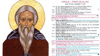 Ce sărbătoare este &icirc;n Calendarul ortodox pe 3 aprilie 2026?