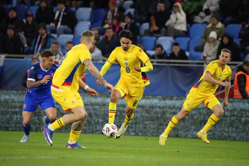 Învinsă în semifinala play-off-ului CM 2026, România a încheiat acțiunea din această lună cu un meci amical, la Bratislava
