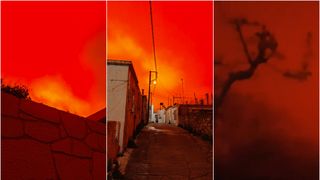 VIDEO Fenomen meteo rar pe o insulă populară din Grecia. Turiștii s-au speriat: "Am ajuns pe o altă planetă"