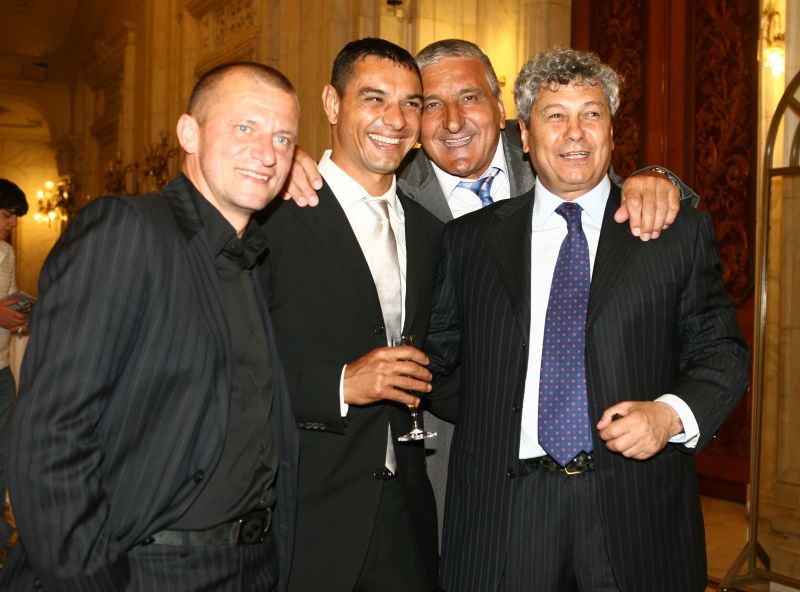 Dorinel Munteanu, Ionel Ganea, Rică Răducanu și Mircea Lucescu