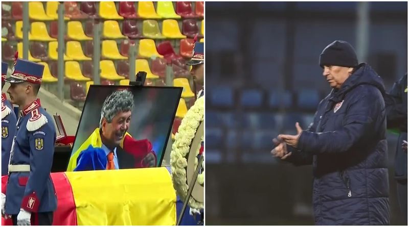 Mircea Lucescu, ultimul omagiu pe Arena Națională