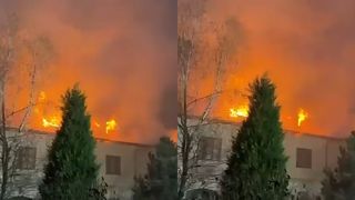 Incendiu puternic la Mănăstirea Bistrița din V&acirc;lcea, &icirc;n prima zi de Paște. O măicuță, dată dispărută