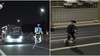 Maratonul roboților din Beijing, o cursă inedită