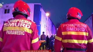 VIDEO &bdquo;Voiau să intre &icirc;n bloc să &icirc;și salveze apropiații&rdquo;. Incendiu &icirc;ntr-un bloc din Constanța