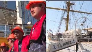 VIDEO Nava-școală Mircea, o nouă misiune