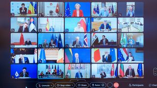 Nicușor Dan a participat online la summit-ul organizat de Franța și Marea Britanie pe tema blocajului din Str&acirc;mtoarea Ormuz