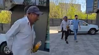 VIDEO El e bărbatul care a furat țevile de oxigen de la Spitalul Pantalimon. Hoțul a fost prins la scurt timp 
