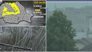 VIDEO Vremea se răcește! Cod galben de v&acirc;nt și ninsori &icirc;n mai multe zone din Rom&acirc;nia