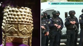 VIDEO Coiful de la Coțofenești și cele două brățări dacice vor ajunge astăzi &icirc;n Rom&acirc;nia. Pregătiri pentru primirea tezaurului dacic