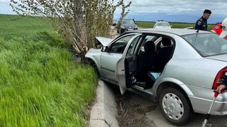 Accident mortal pe un drum din Buzău. O femeie de 83 de ani a pierit după ce mașina &icirc;n care era a intrat &icirc;ntr-un copac